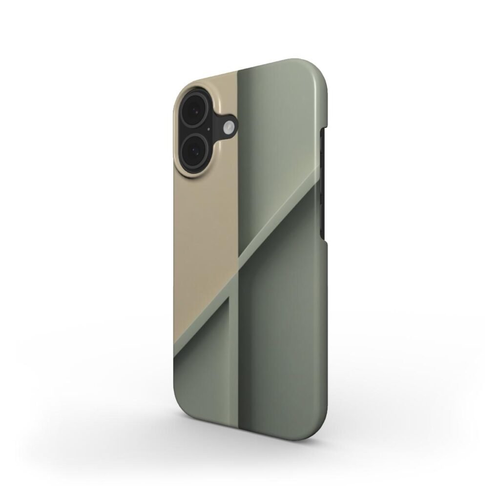 Minimalist Snap Phone Case - Protective Cover iPhone Samsung Custom Art Design