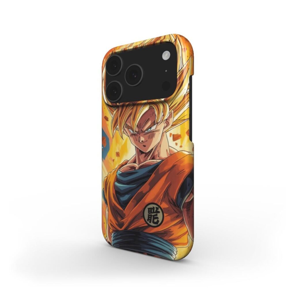 Anime Snap Phone Case Dragonball - Protective Cover iPhone Samsung Custom Art Design Son Goku