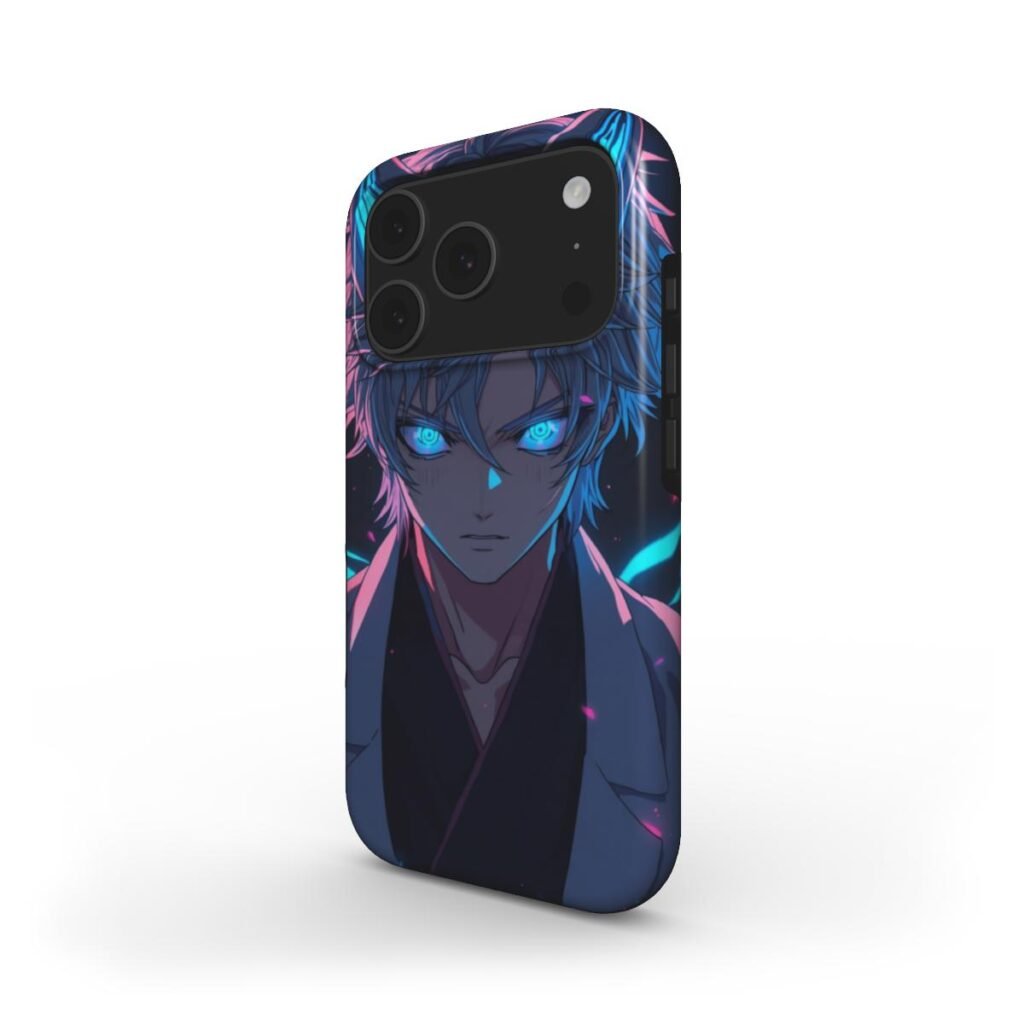 Anime Tough Phone Case  Jujutsukaisen Red Modern - Protective Cover iPhone Samsung Custom Art Design