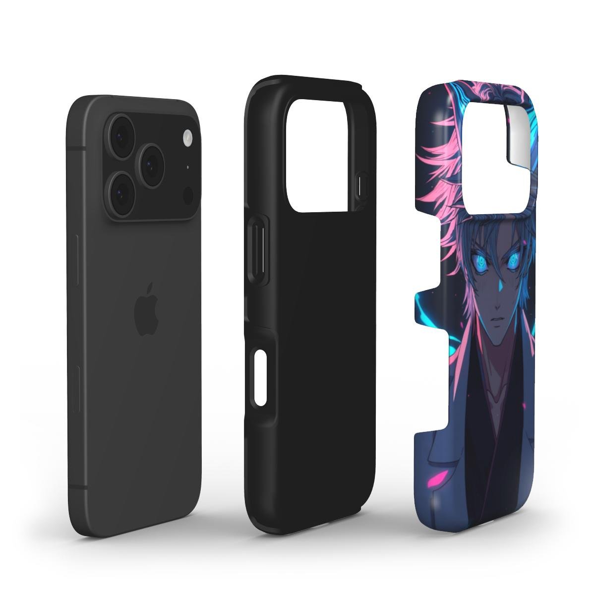 Anime Tough Phone Case Jujutsukaisen Red Modern - Protective Cover iPhone Samsung Custom Art Design - Image 3