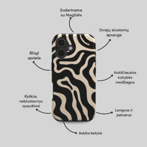 Dizainas su Jūsų nuotrauka "MagSafe Tough Phone Case"