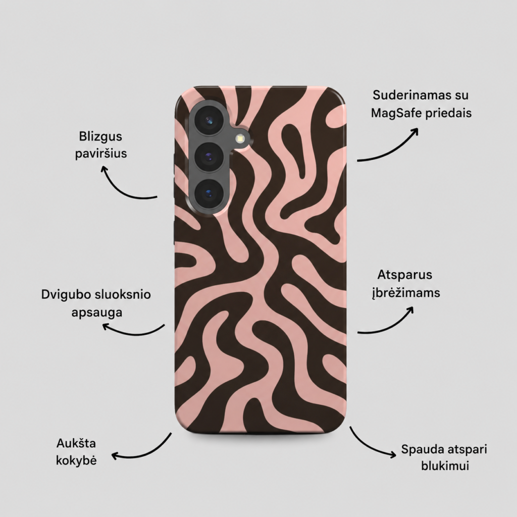 Dizainas su Jūsų nuotrauka "Magnetic Tough Phone Case"